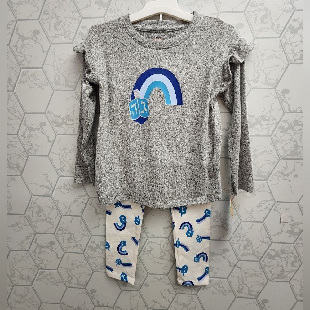 NWT Hanukkah or Shabbat Cat & Jack girl Outfit